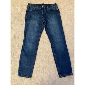 Tommy Hilfiger‎ Womens Jeans Size 8 Straight Leg Dark Wash